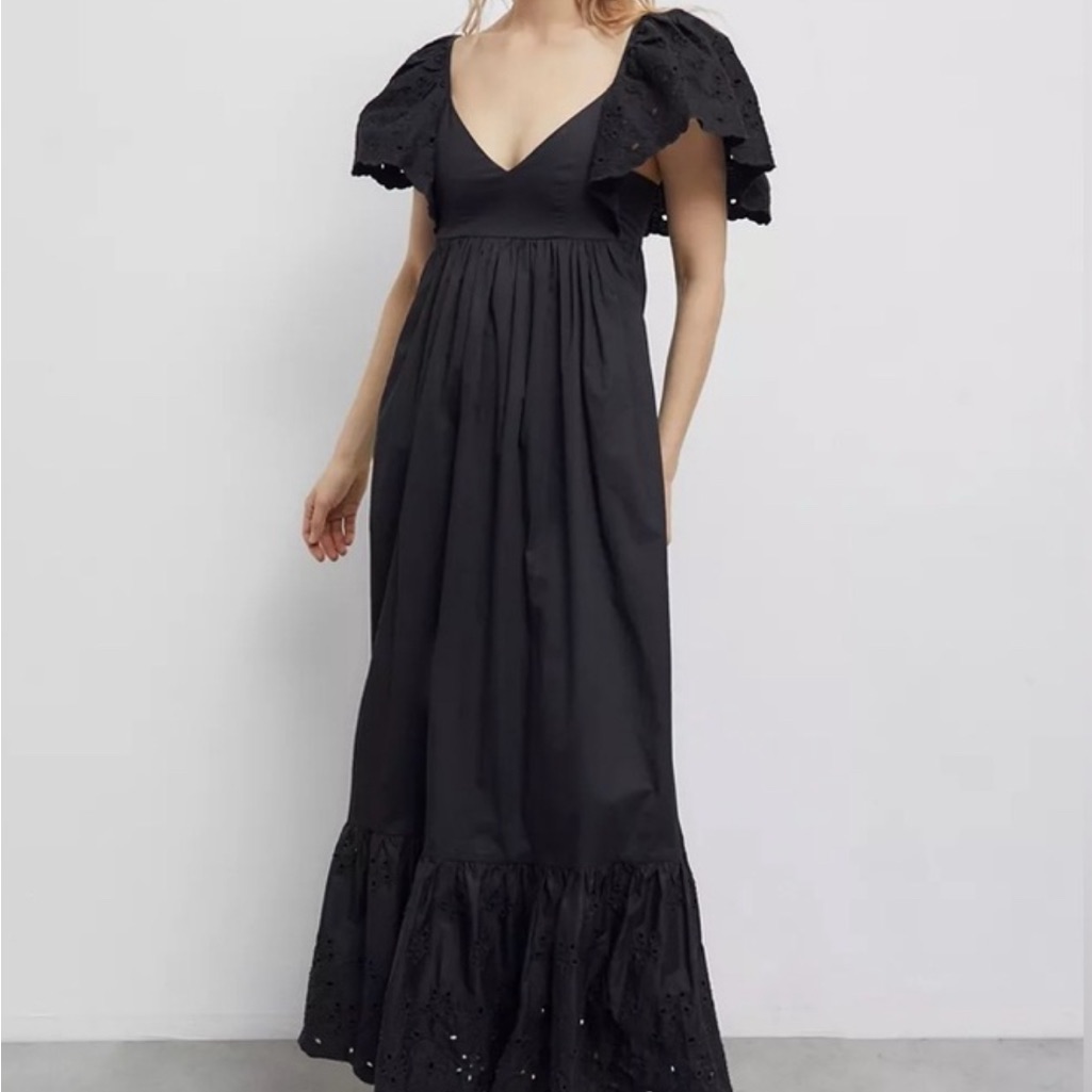 En Saison Barnette Black Maxi Dress